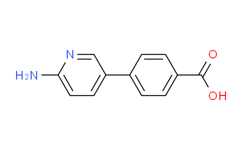 CAS No. 222986-51-8, 4-(6-Aminopyridin-3-yl)benzoic acid