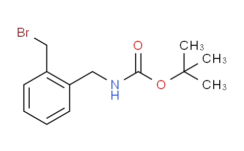 CAS No. 220364-33-0, tert-Butyl 2-(bromomethyl)benzylcarbamate
