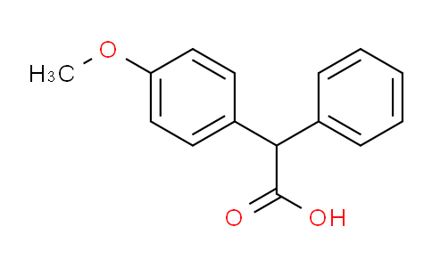 CAS No. 21749-83-7, 2-(4-Methoxyphenyl)-2-phenylacetic acid