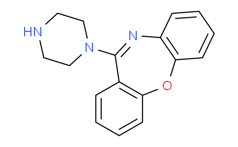 CAS No. 21636-40-8, 11-(Piperazin-1-yl)dibenzo[b,f][1,4]oxazepine