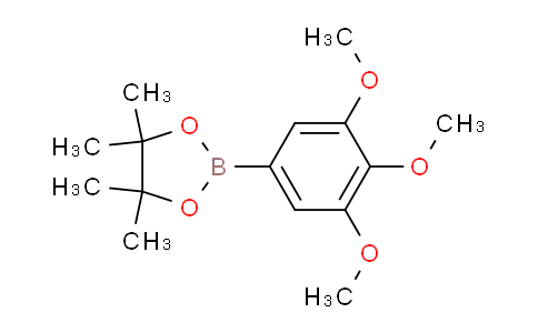 CAS No. 214360-67-5, 4,4,5,5-Tetramethyl-2-(3,4,5-trimethoxyphenyl)-1,3,2-dioxaborolane