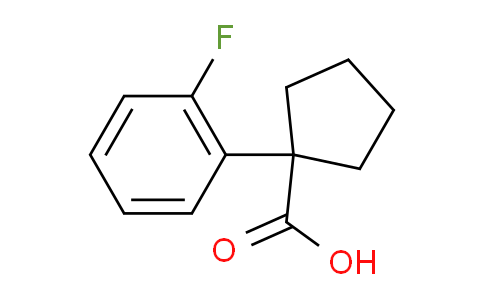 CAS No. 214262-96-1, 1-(2-Fluorophenyl)cyclopentanecarboxylic acid