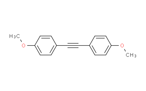 CAS No. 2132-62-9, 1,2-Bis(4-methoxyphenyl)ethyne