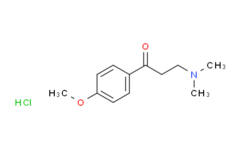 CAS No. 2125-49-7, 3-(Dimethylamino)-1-(4-methoxyphenyl)-propan-1-one Hydrochloride