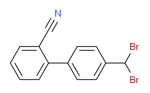 CAS No. 209911-63-7, 4'-(Dibromomethyl)-[1,1'-biphenyl]-2-carbonitrile