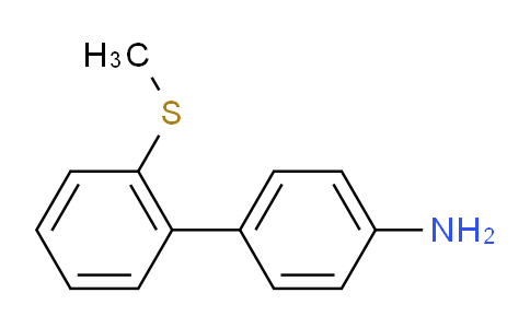 CAS No. 209731-61-3, 2'-(Methylthio)-[1,1'-biphenyl]-4-amine