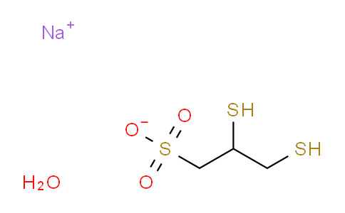 CAS No. 207233-91-8, Sodium 2,3-dimercaptopropane-1-sulfonate hydrate