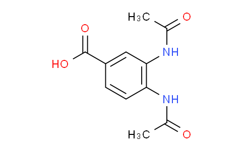 CAS No. 205873-56-9, 3,4-Diacetamidobenzoic acid