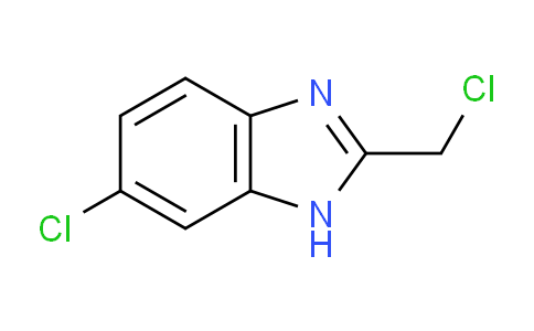 CAS No. 20443-38-3, 6-Chloro-2-(chloromethyl)-1H-benzo[d]imidazole