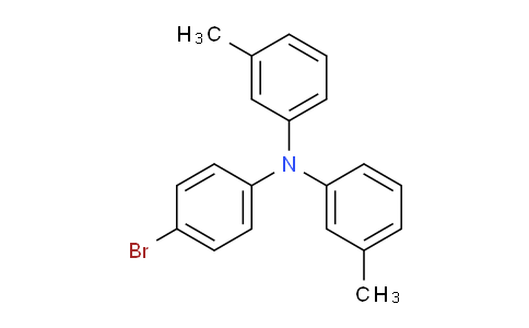 CAS No. 203710-89-8, N-(4-Bromophenyl)-3-methyl-N-(m-tolyl)aniline
