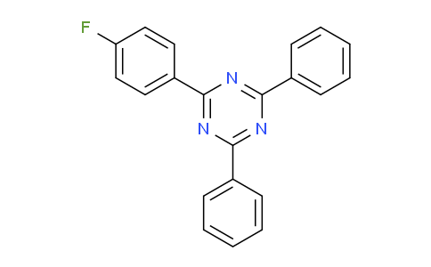 CAS No. 203450-08-2, 2-(4-fluorophenyl)-4,6-diphenyl-1,3,5-Triazine