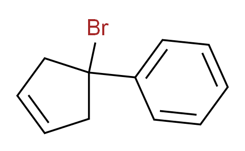 CAS No. 19920-77-5, (1-Bromocyclopent-3-en-1-yl)benzene