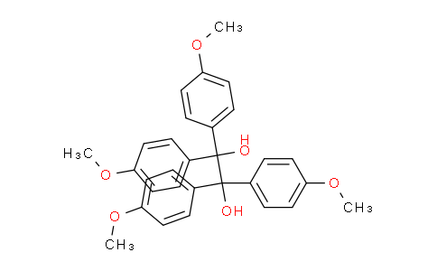 CAS No. 19920-00-4, 1,1,2,2-Tetrakis(4-methoxyphenyl)ethane-1,2-diol