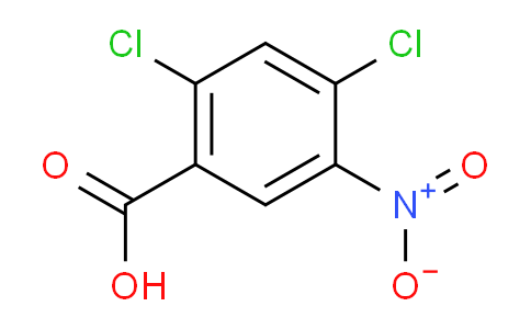 CAS No. 19861-62-2, 2,4-Dichloro-5-nitrobenzoic acid