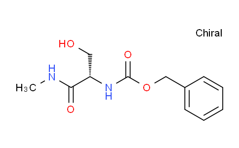 CAS No. 19647-68-8, (S)-Benzyl (3-hydroxy-1-(methylamino)-1-oxopropan-2-yl)carbamate