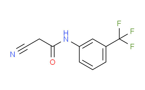 CAS No. 1960-77-6, 2-Cyano-N-(3-(trifluoromethyl)phenyl)acetamide