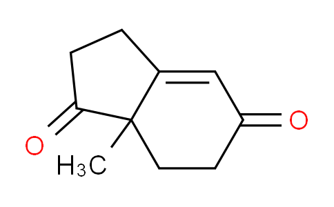 CAS No. 19576-08-0, 7A-methyl-2,3,7,7a-tetrahydro-1H-indene-1,5(6H)-dione