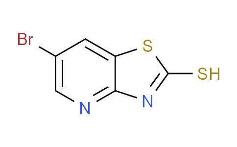 CAS No. 194668-71-8, 6-Bromothiazolo[4,5-b]pyridine-2-thiol