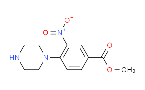 CAS No. 192441-86-4, METHYL 3-NITRO-4-PIPERAZINOBENZENECARBOXYLATE
