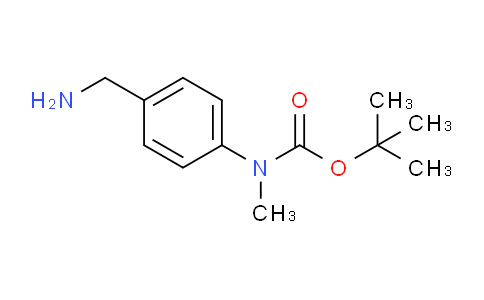 CAS No. 191871-91-7, tert-Butyl 4-(aminomethyl)phenyl(methyl)carbamate