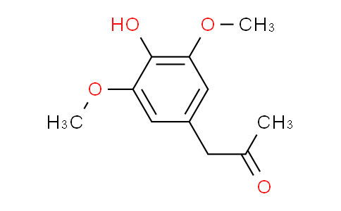 CAS No. 19037-58-2, 1-(4-Hydroxy-3,5-dimethoxyphenyl)propan-2-one