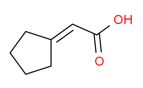 CAS No. 1903-27-1, 2-Cyclopentylideneacetic acid