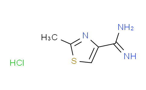 CAS No. 18876-82-9, 2-Methylthiazole-4-carboximidamide hydrochloride