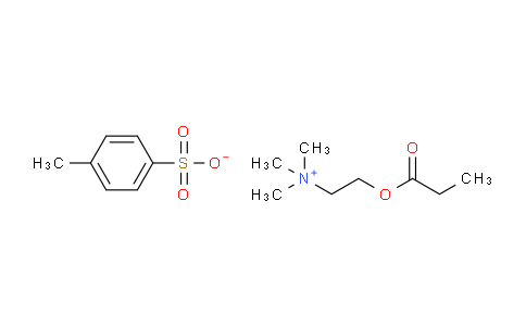 CAS No. 1866-13-3, N,N,N-Trimethyl-2-(propionyloxy)ethanaminium 4-methylbenzenesulfonate