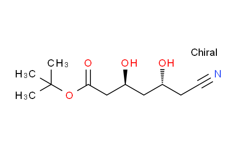 CAS No. 186508-94-1, (3S,5R)-6-Cyano-3,5-dihydroxy-hexanoic Acid tert-Butyl Ester