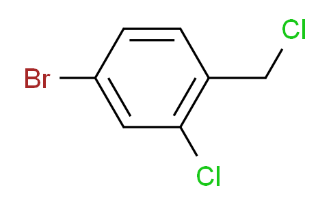 CAS No. 185315-49-5, 4-Bromo-2-chloro-1-(chloromethyl)benzene