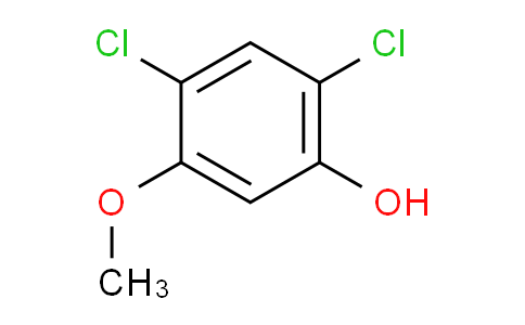 CAS No. 18113-13-8, 2,4-Dichloro-5-methoxyphenol