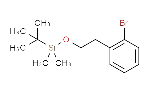 CAS No. 181021-20-5, (2-Bromophenethoxy)(tert-butyl)dimethylsilane