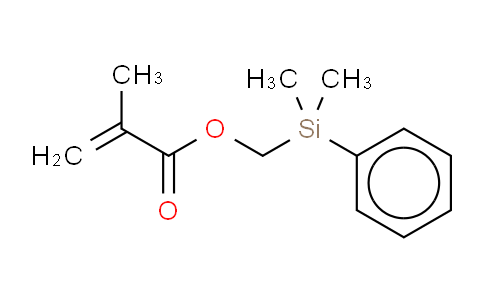 CAS No. 18052-92-1, 2-Propenoic acid,2-methyl-, (dimethylphenylsilyl)methyl ester