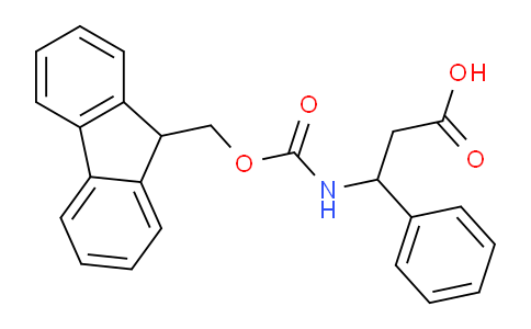 CAS No. 180181-93-5, 3-((((9H-Fluoren-9-yl)methoxy)carbonyl)amino)-3-phenylpropanoic acid
