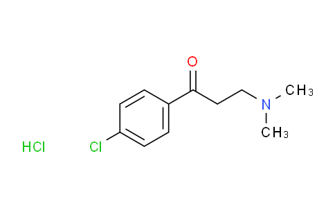 CAS No. 1798-83-0, 1-(4-Chlorophenyl)-3-(dimethylamino)propan-1-one hydrochloride