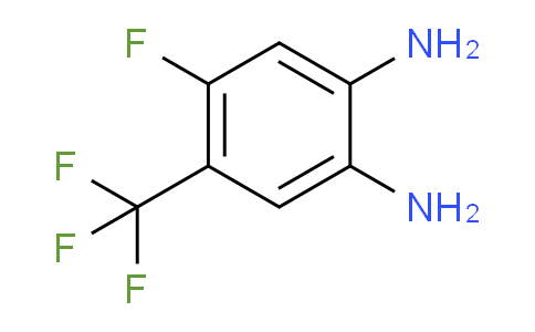 CAS No. 179062-06-7, 4-Fluoro-5-(trifluoromethyl)benzene-1,2-diamine