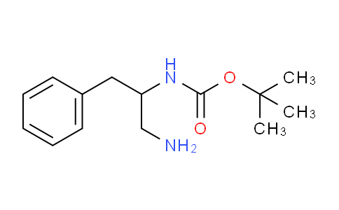 CAS No. 179051-72-0, tert-Butyl (1-amino-3-phenylpropan-2-yl)carbamate