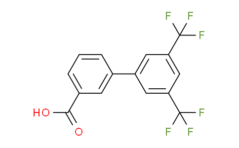 CAS No. 177733-57-2, 3',5'-Bis(trifluoromethyl)-[1,1'-biphenyl]-3-carboxylic acid