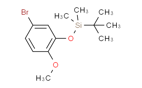 CAS No. 177329-71-4, (5-Bromo-2-methoxyphenoxy)(tert-butyl)dimethylsilane