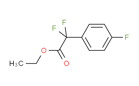 CAS No. 175543-23-4, Ethyl 2,2-Difluoro-2-(4-fluorophenyl)acetate