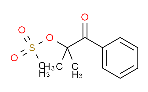 CAS No. 17231-17-3, 2-Methyl-1-oxo-1-phenylpropan-2-yl methanesulfonate