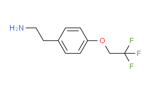 CAS No. 170015-96-0, 2-[4-(2,2,2-Trifluoroethoxy)phenyl]ethylamine