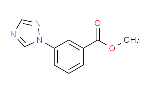 CAS No. 167626-27-9, Methyl 3-(1H-1,2,4-triazol-1-yl)benzoate