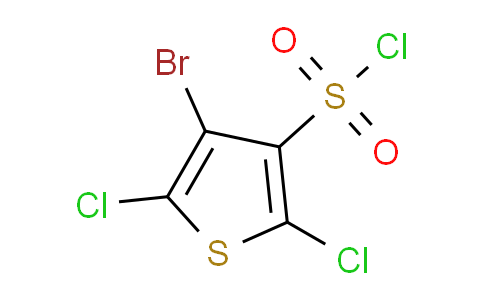 CAS No. 166964-36-9, 4-Bromo-2,5-dichlorothiophene-3-sulfonylchloride