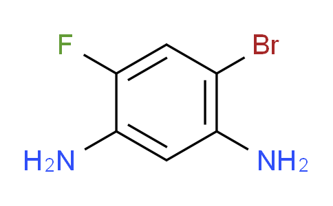 CAS No. 166818-71-9, 4-Bromo-6-fluorobenzene-1,3-diamine