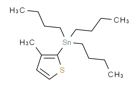 CAS No. 166766-89-8, Tributyl(3-methylthiophen-2-yl)stannane