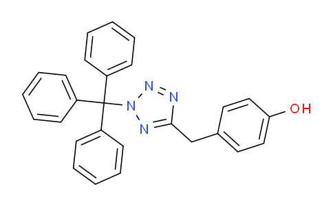 CAS No. 164334-17-2, 4-((2-Trityl-2H-tetrazol-5-yl)methyl)phenol