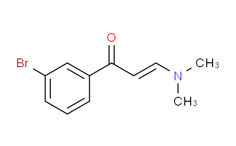 CAS No. 163852-04-8, 1-(3-Bromophenyl)-3-(dimethylamino)prop-2-en-1-one