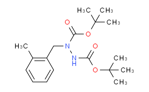 CAS No. 1624260-83-8, Di-tert-butyl 1-(2-methylbenzyl)hydrazine-1,2-dicarboxylate