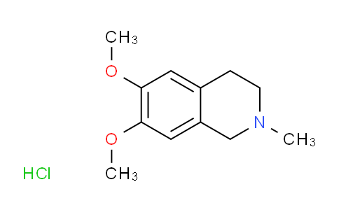 CAS No. 16135-43-6, 6,7-Dimethoxy-2-methyl-1,2,3,4-tetrahydroisoquinoline hydrochloride